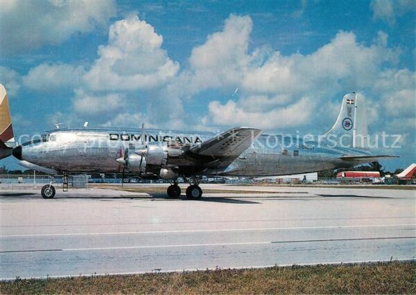 Flugzeuge Zivil Dominicana DC6A HI-292CT c/n 44594/493
