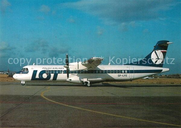 Flugzeuge Zivil LOT ATR-72 SP-LFE c/n 328