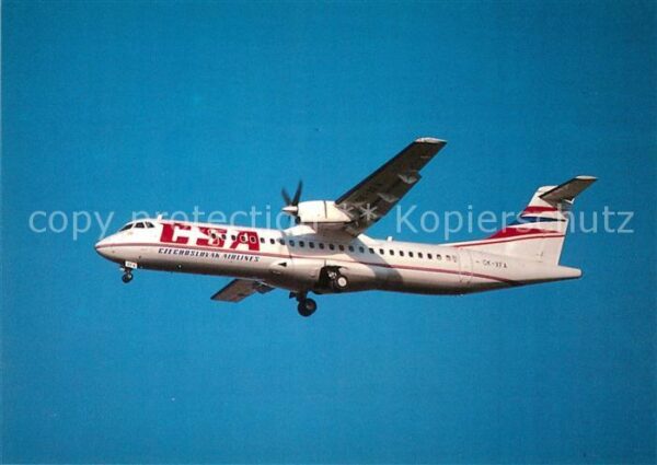 Flugzeuge Zivil CSA Czechoslovak Airlines ATR72 OK-XFA