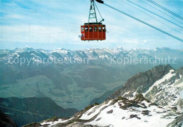 Seilbahn Säntis Iltios Churfirsten Glarneralpen