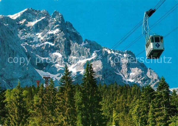 Seilbahn Eibsee-Zugspitzgipfel Zugspitze