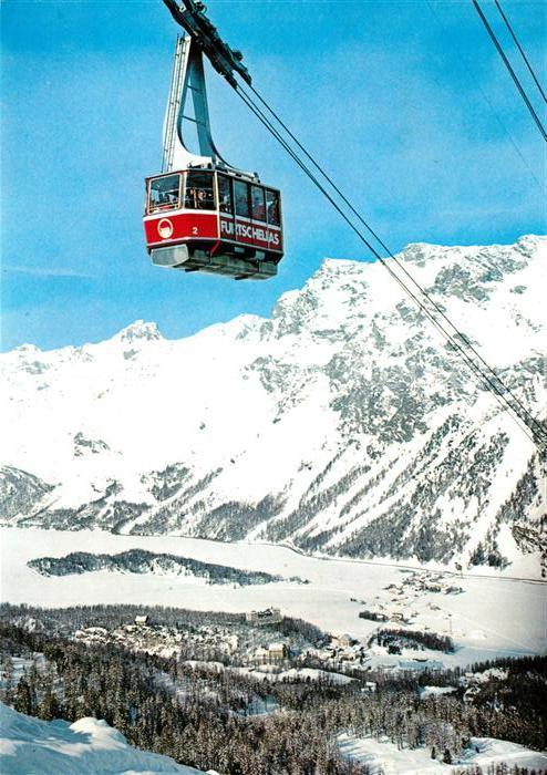 Seilbahn Sils-Baselgia Sils-Maria Furtschellas E