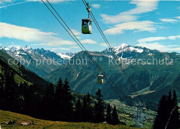 Seilbahn Klosters-Madrisa Vereinatal Gatschiefer