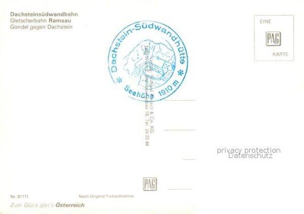 Seilbahn Dachsteinsüdwandbahn Ramsau – Bild 2