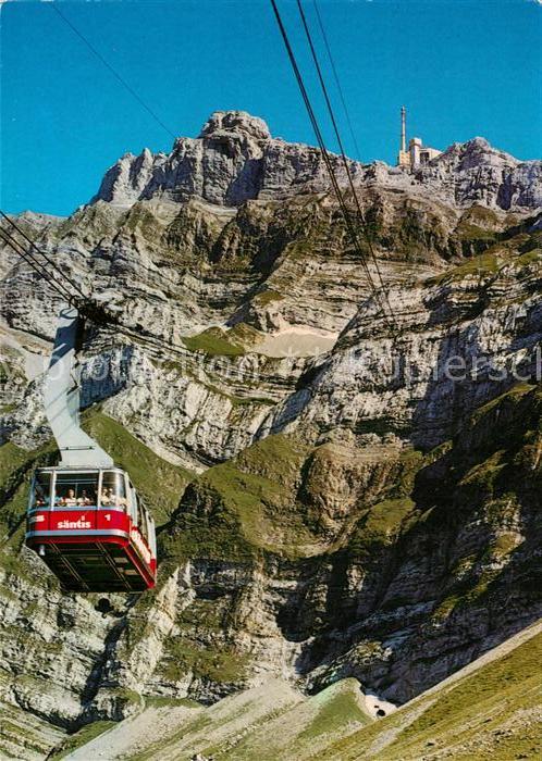 Seilbahn Säntis Schwägalp Gyrenspitz
