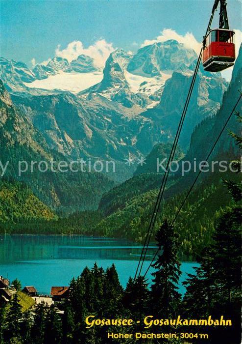 Seilbahn Gosaukamm Gosausee Dachstein