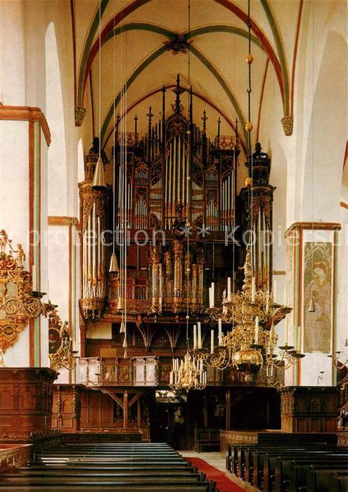 Kirchenorgel Jacobikirche Lübeck
