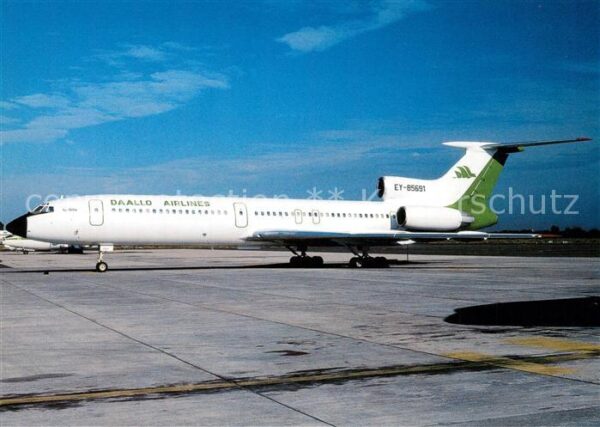 Flugzeuge Zivil Daallo Airlines TU-154M EY-85691 c/n 86