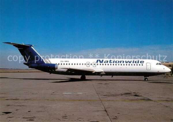 Flugzeuge Zivil Nationwide Air Bac 1-11-509EW ZS-NMS c/