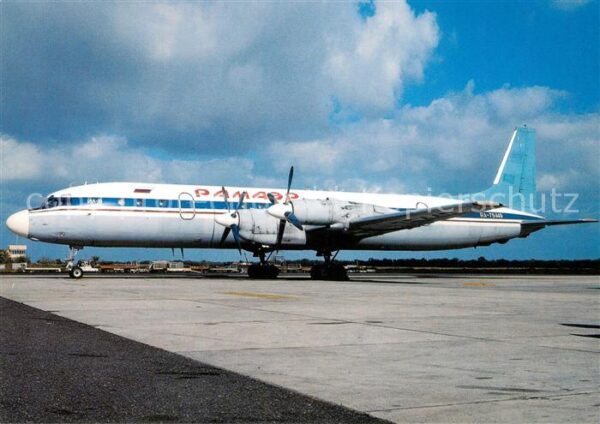 Flugzeuge Zivil Ramair IL-18D RA-75449 c/n 187010004