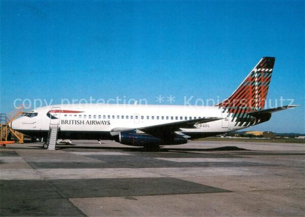 Flugzeuge Zivil British Airways Boeing B-737-236 G-BGDL
