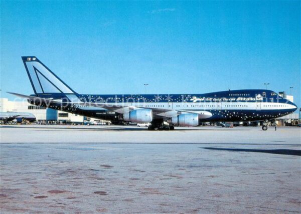 Flugzeuge Zivil Alitalia Baci dall'Italua Colours Boein