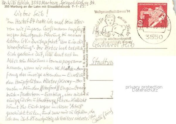 Marburg Lahn mit Elisabethkirche – Bild 2