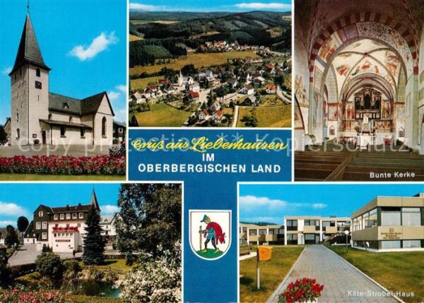 Lieberhausen Kirche Panorama Bunte Kerke Käte Strobe