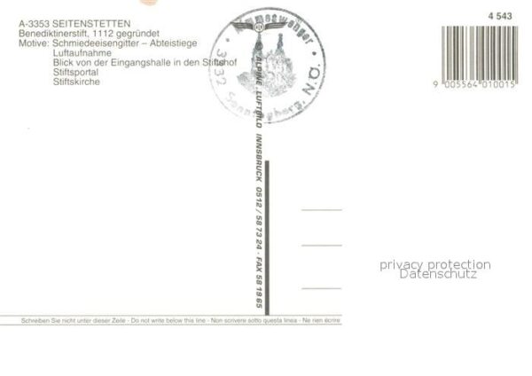 Seitenstetten Schmiedeeisengitter Fliegeraufnahme Sti – Bild 2