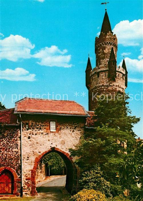 Friedberg Hessen Nördliches Burgtor mit Adolfsturm