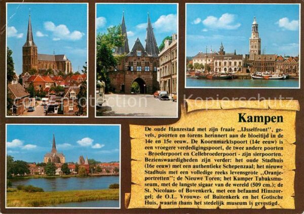 Kampen Niederlande Koornmarktspoort Broederspoort Cellebro
