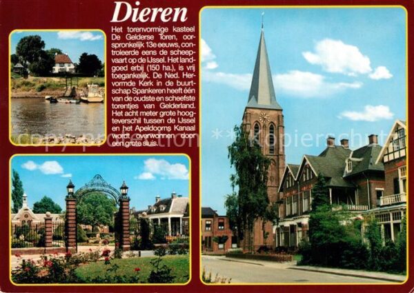 Dieren Kasteel De Gelderse Toren Ned Herv Kerk