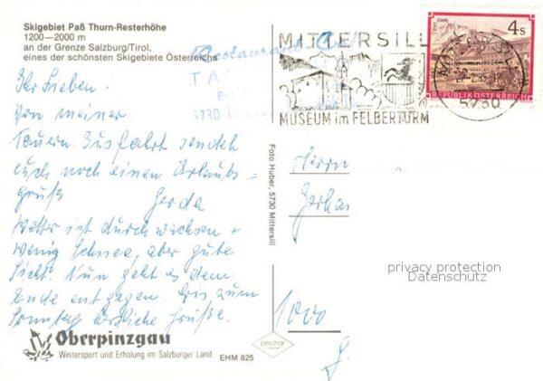 Mittersill Oberpinzgau Pass Thurn Resterhöhe – Bild 2