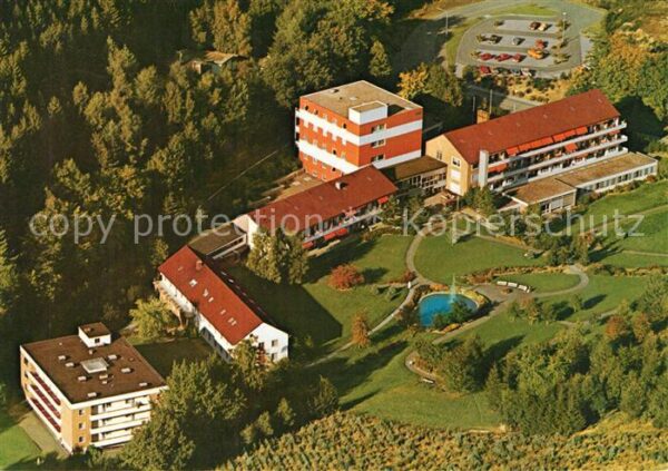 Hachen Sauerland Fliegeraufnahme Sauerlandklinik