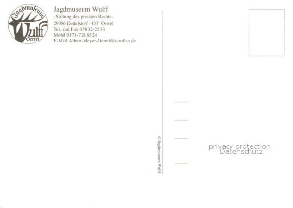 Oerrel Wittingen Niedersachsen Jagdmuseum Wulff – Bild 2
