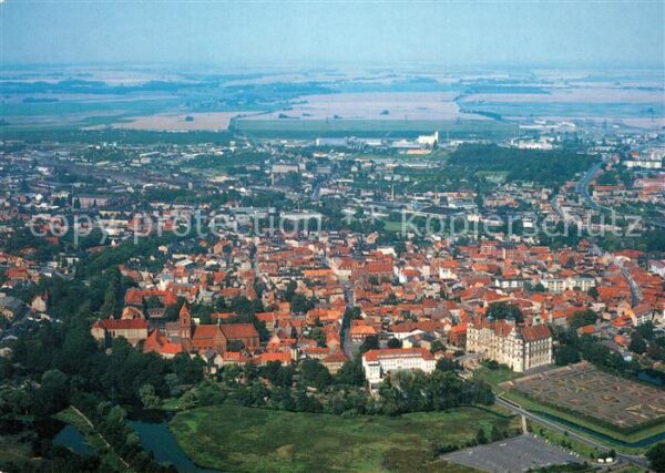 Guestrow Mecklenburg Vorpommern Renaissance-Schloss Dom Pfarrkirche Fli