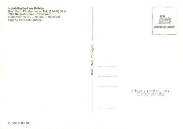 Baiersbronn Schwarzwald Hotel zur Brücke – Bild 2