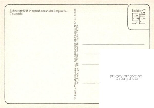 Heppenheim Bergstrasse Fliegeraufnahme – Bild 2
