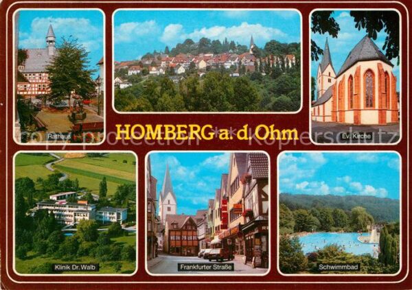 Homberg Ohm Rathaus Klinik Frankfurter Strasse Schw