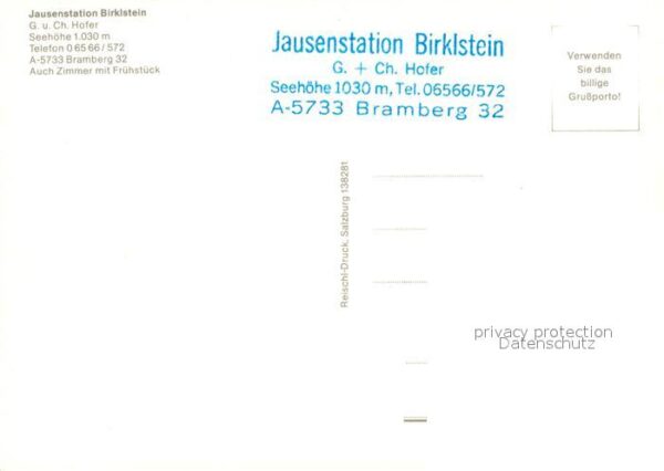 Bramberg Wildkogel Jausenstation Birklstein Alpenpanorama – Bild 2