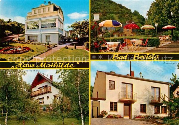 Bad Breisig Hotel Pension Haus Mathilde Gartenterra