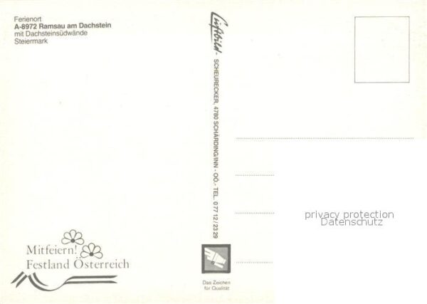Ramsau Dachstein Steiermark Hotel Kirchturm Dachsteinsüdwände Dachs – Bild 2