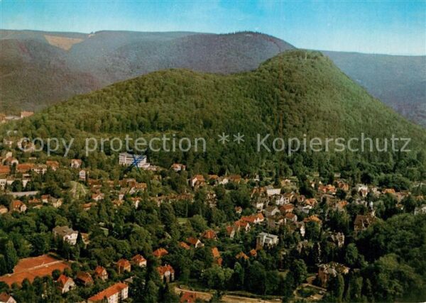 Bad Harzburg Blick auf Sanatorium am Burgberg Fliege