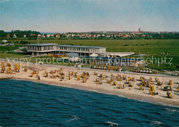 Cuxhaven Nordseebad Strandhaus Döse Strand Fliegeraufnahme