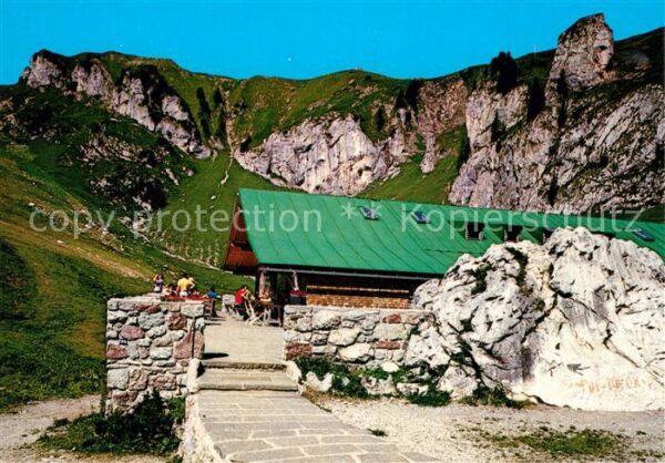 Lenggries Idealhanghütte mit Latschenkopf am Brau