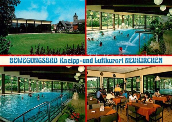 Neukirchen Knuellgebirge Bewegungsbad Cafeteria Kneipp- und Luft