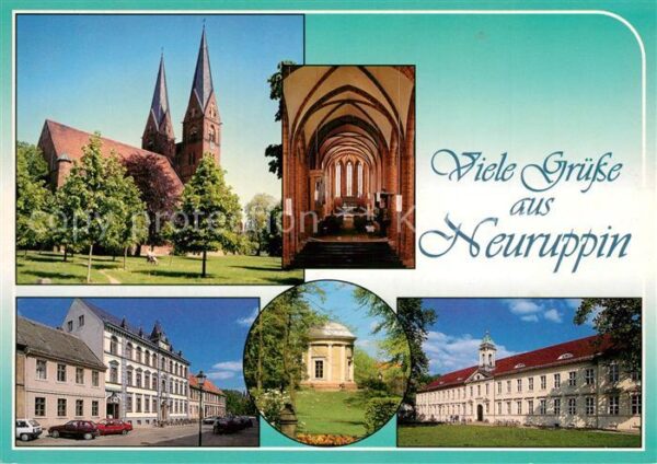 Neuruppin Klosterkirche Innenansicht Rathaus Apol