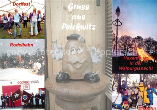 Peickwitz Dorffest Rodelbahn Hexenfeuer Walpurgis