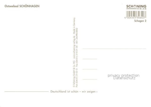 Schoenhagen Brodersby Strand Rathaus Stadtansichten – Bild 2