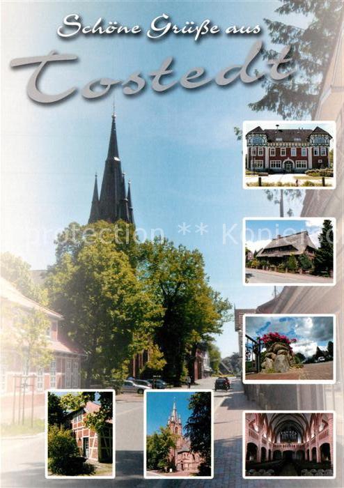 Tostedt Kirche Fachwerk Ortsansichten