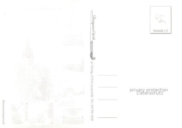 Tostedt Kirche Fachwerk Ortsansichten – Bild 2