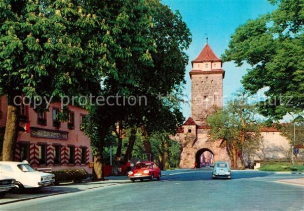 Rothenburg Tauber Galgentor Gasthof Zum Rappen