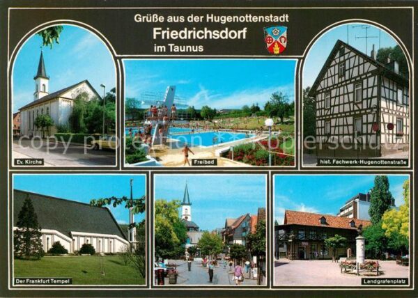 Friedrichsdorf Taunus Evangelische Kirche Freibad Landgrafenp