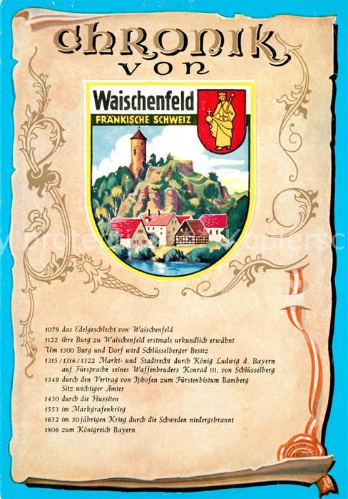 Waischenfeld Burg Panorama Chronik