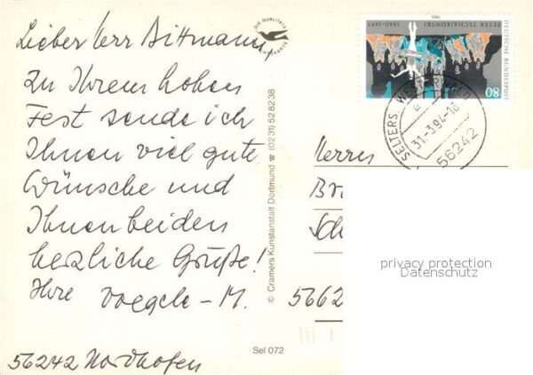 Selters Westerwald Brunnen Marktplatz Evangelische Kirche – Bild 2