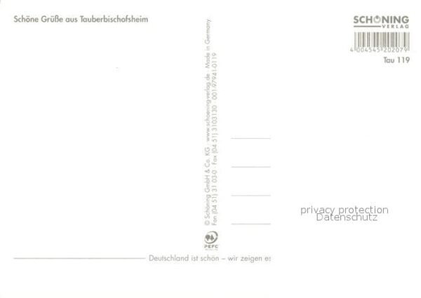 Tauberbischofsheim Fachwerk Stadttor Marktplatz – Bild 2