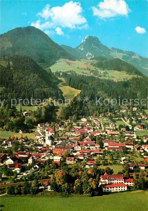 Oberaudorf Fliegeraufnahme mit Brünnstein