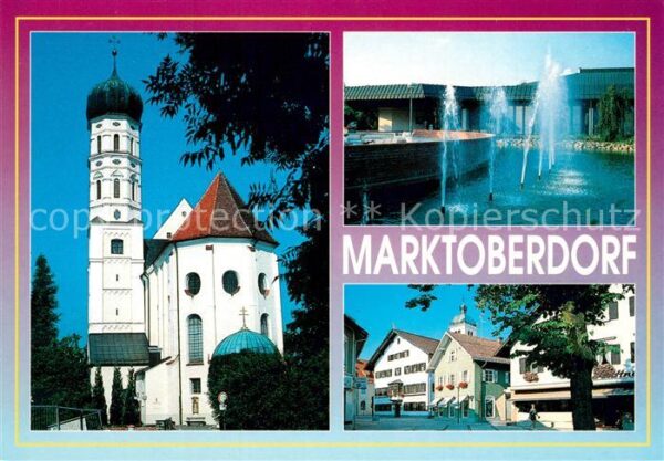 Marktoberdorf Brunnen Kirche