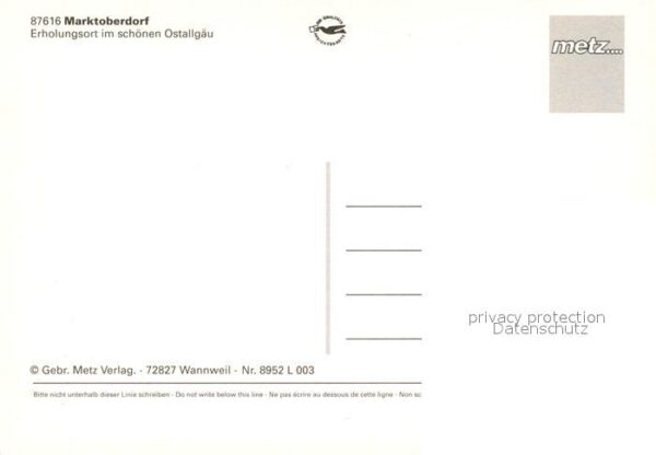 Marktoberdorf Brunnen Kirche – Bild 2