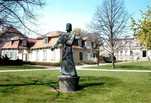 Wolfenbuettel Skulptur Nathan der Weise Lessinghaus u